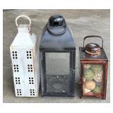 Three Decorative Lanterns