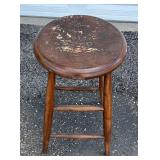 Vintage Wooden Stool