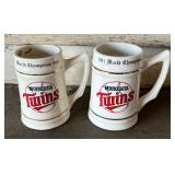 Minnesota Twins Baseball Mugs, Harmon Killebrew Can, Coca Cola Bottle and More