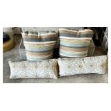 Four Pretty Accent Pillows
