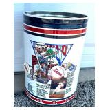Minnesota Twins Baseball Cooler, Bucket and Waste Can