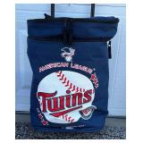 Minnesota Twins Baseball Cooler, Bucket and Waste Can