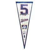 Vintage Twins Memorable including Wooden Minnesota Twins, Miniature Bats, License Plate and Banner