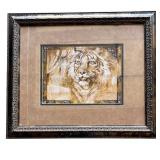 Gorgeous Framed Print of Tiger by Annrika McCavitt