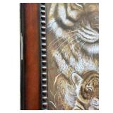 Framed Print "Tiger and Baby"