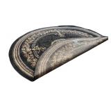 Gorgeous Rug by Optimum Round in Black and White