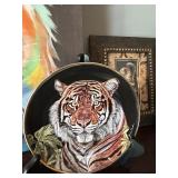 Beautiful Vibrant Tiger Decor including Large Colorful Canvas Print, Cookie Jar and More!