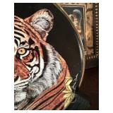 Beautiful Vibrant Tiger Decor including Large Colorful Canvas Print, Cookie Jar and More!