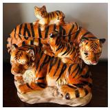 Beautiful Vibrant Tiger Decor including Large Colorful Canvas Print, Cookie Jar and More!