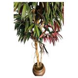 Large Lovely Potted Faux Ficus Tree
