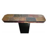 Stylish Tile Top Console Table