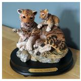 Limited Edition Bengal Tigers Music Box by Aldon