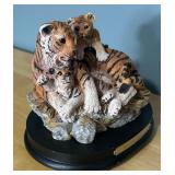 Limited Edition Bengal Tigers Music Box by Aldon
