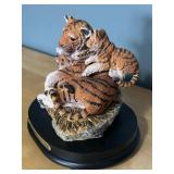 Limited Edition Bengal Tigers Music Box by Aldon