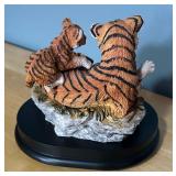 Limited Edition Bengal Tigers Music Box by Aldon