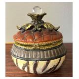 Beautiful Vase, Candle Holder and Trinket Box