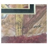 Pretty Tiger Framed Print by Cook