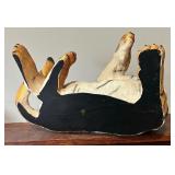 Playful Resin Tiger Decorative Figurine