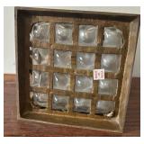 Lidded Caged Glass Decorative Jar