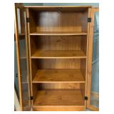 Vintage Two Door Glass Front Display Cabinet