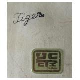 Relief Designed Tiger Figurine Trinket Box