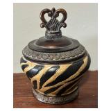 Two Decorative Lidded Urns