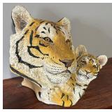Three Decorative Tiger Figurines