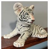 White Tiger Decorative Figurine by The Townsends