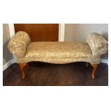 Beautiful Upholstered Bench by Rose Hill