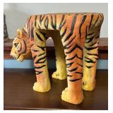 Adorable Tiger Motif Stool / Accent Table
