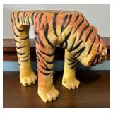 Adorable Tiger Motif Stool / Accent Table