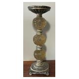 Candle Holder, Finial and Decorative Spheres