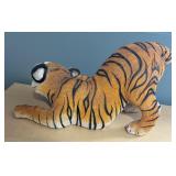 Playful Resin Tiger Figurine