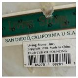 Playful Resin Tiger Figurine