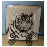 Tiger Print, Tea Light Lamp, Plate, Figurines and More!