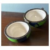 Globe, Carousal, Airplane and Patriotic Motif Trinket Boxes