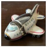 Globe, Carousal, Airplane and Patriotic Motif Trinket Boxes