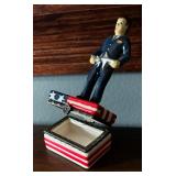 Globe, Carousal, Airplane and Patriotic Motif Trinket Boxes