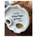 Andrea by Sadek White Tiger Figurine