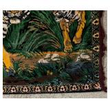Vintage Tiger Pattern Tapestry