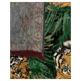 Vintage Tiger Pattern Tapestry