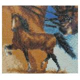 Horse Motif Diamond Art
