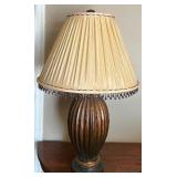 Table Lamp with Beaded Shade