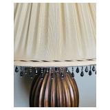 Table Lamp with Beaded Shade