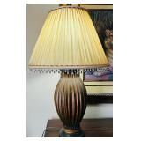 Table Lamp with Beaded Shade