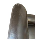 Stylish Faux Leather Club Chair