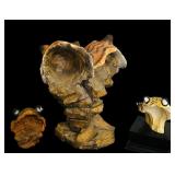 Three Exotic Tiger Figurines