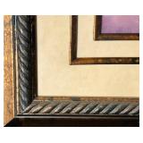 Large and Beautiful Framed Tiger Print