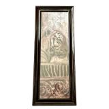 Large Framed Tiger Print