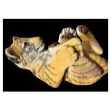 Adorable Sandicast Tiger Cub Sculpture